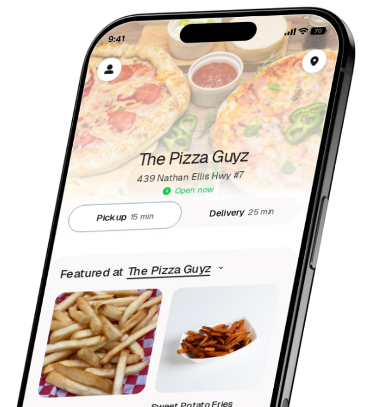 The Pizza Guyz app preview