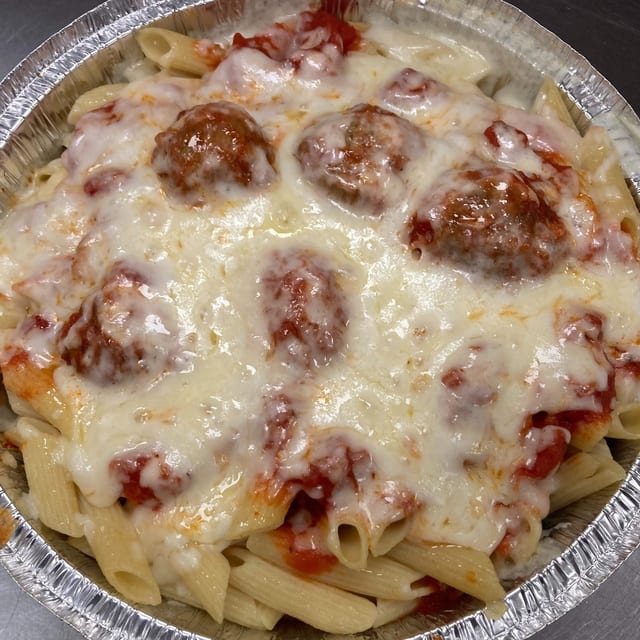 Pasta with Meatballs.