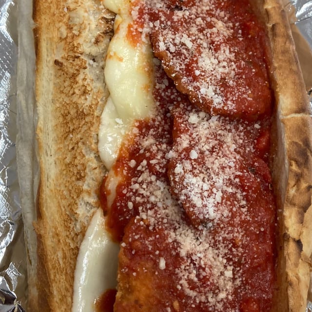 Chicken Parm Sub.