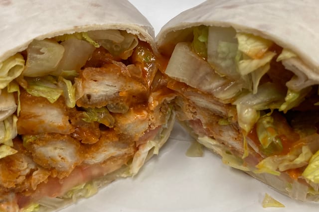 Buffalo Chicken Wrap.