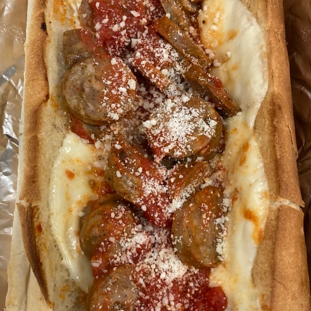 Italian Sausage Sub.