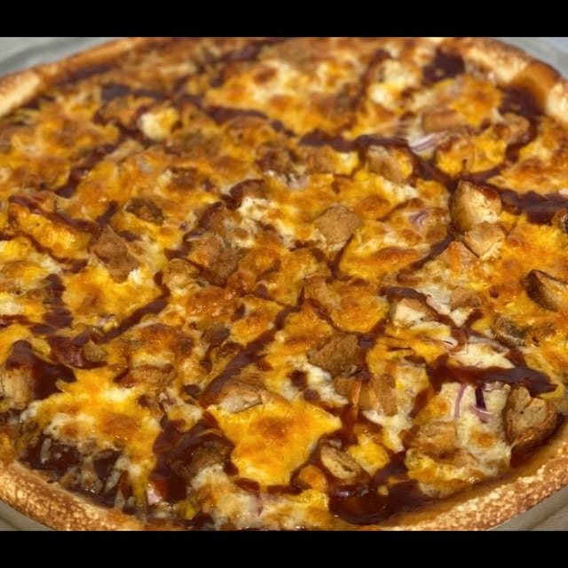 Crispy Buffalo or BBQ Chicken.