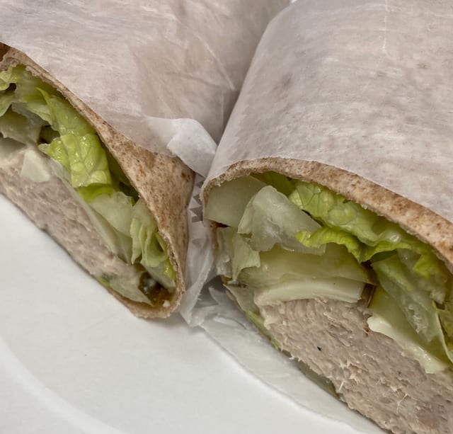 Tuna Salad Wrap.
