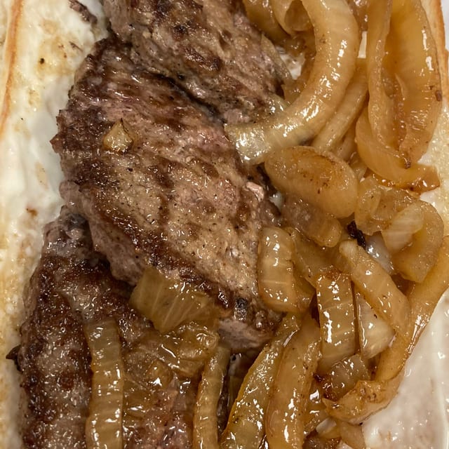 Hamburger Sub.