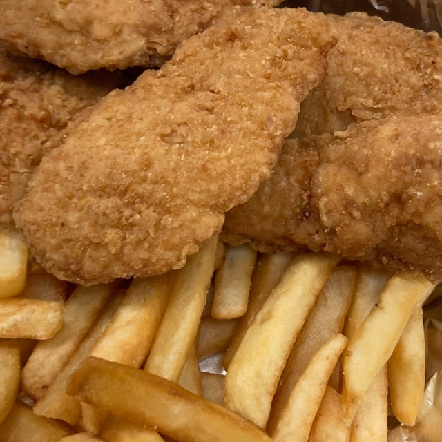 Chicken Finger Plate.