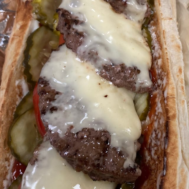 Cheeseburger Sub.