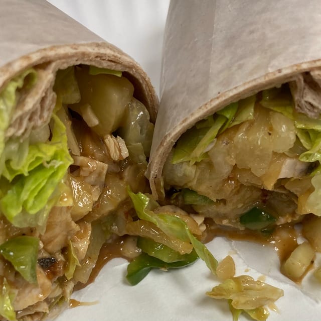 Thai Chicken Wrap.