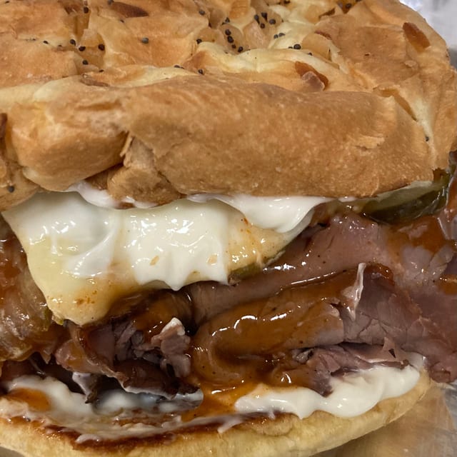 Super Beef Sandwich.